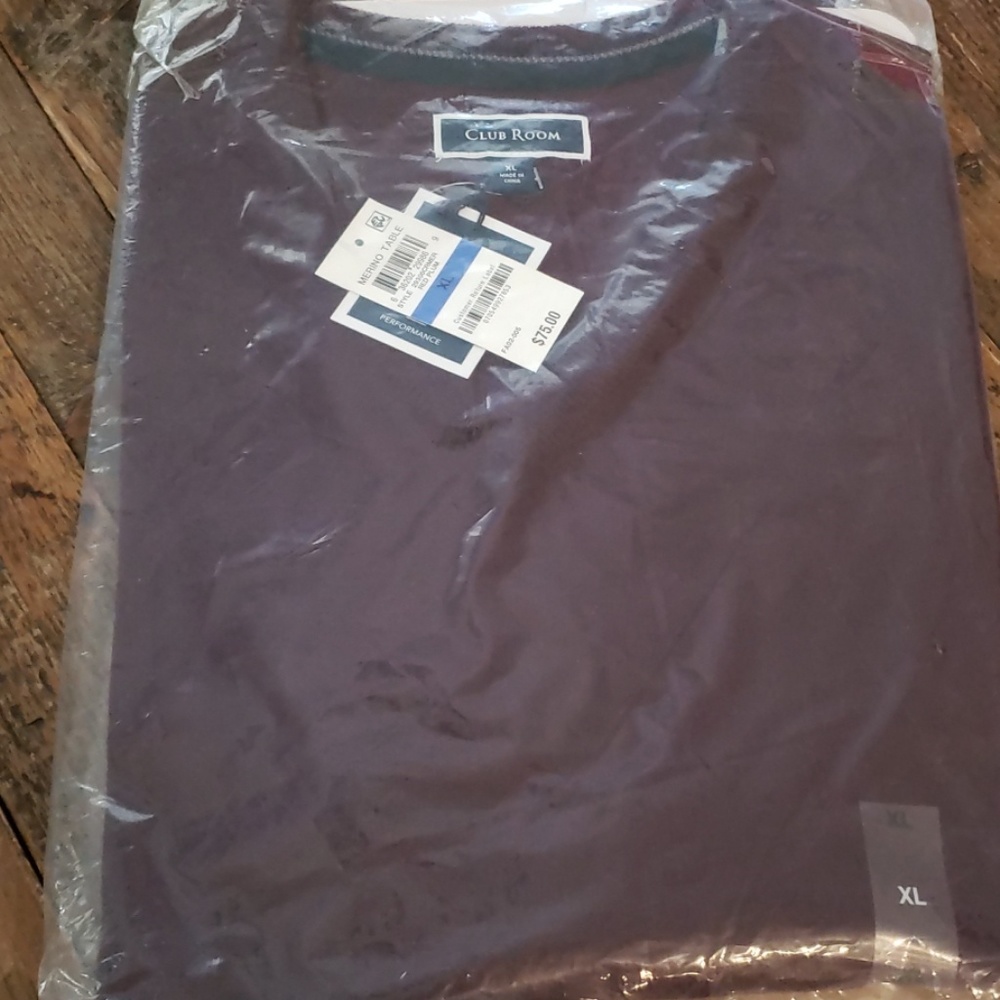 Mens wool blend sweater